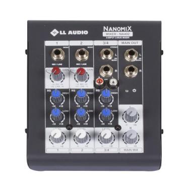 Imagem de Mesa de Som Analógica 4 Canais NA402 - LL AUDIO - Ll Áudio
