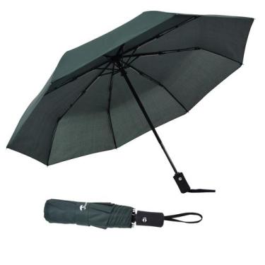Imagem de Guarda-chuva de viagem SY COMPACT à prova de vento automático verde es
