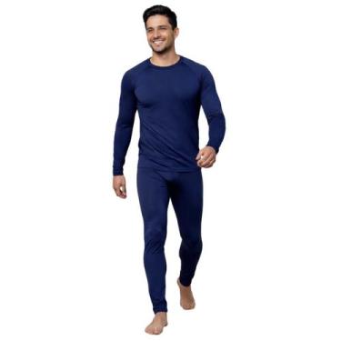Imagem de Blusa + Calça Térmico Peluciado Segunda Pele Masculino Frio - AG Indus