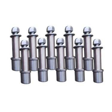 Imagem de 10 Ponta De Eixo Para Carretinha Reboque Moto Aro 8 25mm - 3M Acessori