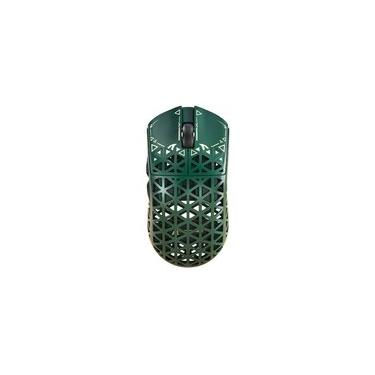 Imagem de Mouse Gamer Sem Fio Attack Shark R5 Ultra, 42000 DPI, Fibra de Carbono, Switch Óptico, Tri-Mode Wireless Bluetooth USB-C, Verde - R5 ULTRA