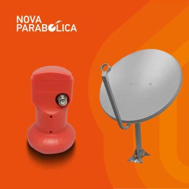Imagem de Kit Antena Ku + Lnbf Simples - Vivensis