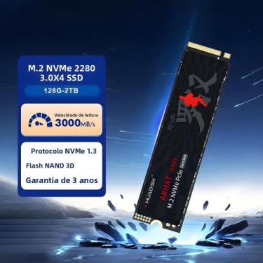 Imagem de SSD HUADISK M2 NVME De Alta Velocidade 128GB 256GB 512GB 1TB Disco Ríg