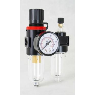 Imagem de Filtro Regulador Ar Compressor 1/4" + Acessórios - Congratulations Sto
