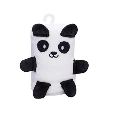 Imagem de Cobertor Bebe Amigo Manta Infantil Unissex Camesa 75x100cm Cor:Branco Panda