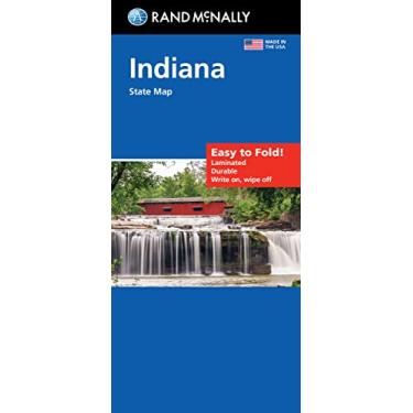 Imagem de Rand McNally Easy to Fold: Indiana State Laminated Map