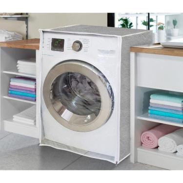 Imagem de Capa Máquina De Lavar Abertura Frontal Cinza