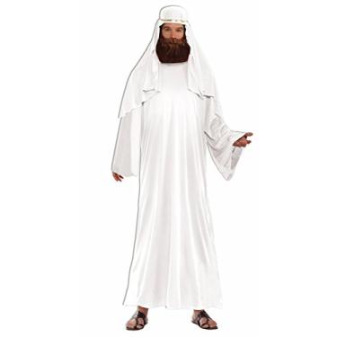 Imagem de Roupão bíblico masculino Forum Value, Branco, Standard