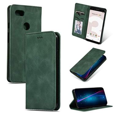 Imagem de Retro Skin Feel Business Magnetic Horizontal Flip Leather Case for Google Pixel 3