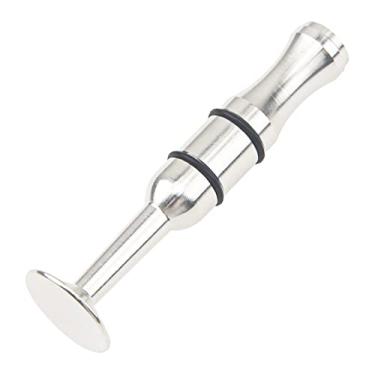 Imagem de 1 peça dispositivo de treinamento Yootones Embouchure treinador de força bucal compatível com trompete, trombones, clarinete, chifres, saxofones (prata)