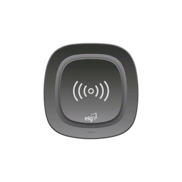 Imagem de CARREGADOR WIRELESS DE MESA PARA CELULAR - TECNOLOGIA QI - PRETO - WQ1BK - ELG