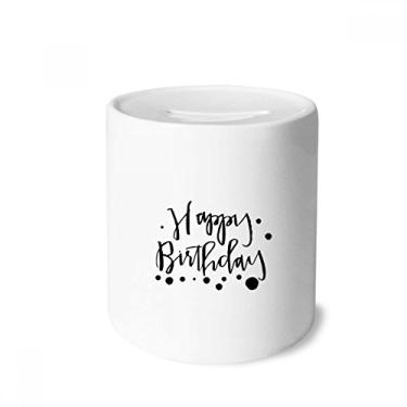 Imagem de DIYthinker Presentes de feliz aniversário Blessing Best Wishes caixa de cerâmica porta-moedas presente de cofrinho