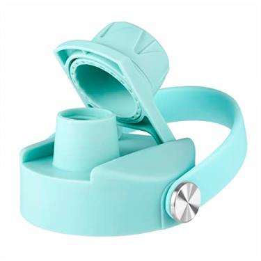 Imagem de Tampa para Hydroflask de boca larga 946/1183/1892 ml, tampa de substituição com alça flexível compatível com garrafa infantil Hydro Flask 355/473/591 ml, sem BPA, acessórios de tampa para garrafa, Mt