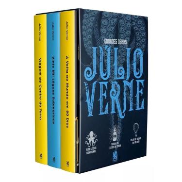 Imagem de Box com 3 Livros - Grandes Obras Júlio Verne