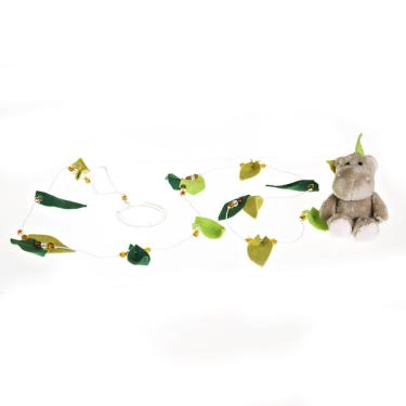 Imagem de Pingente De Cortina Floresta Hipopótamo Quarto Bebê Infantil