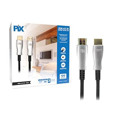 Imagem de Cabo HDMI 2.1 8K HDR Fibra Ótica Ativa, 100 Metros