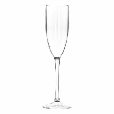 Imagem de Kit 6 Taças Espumante 190ml Acrílica - Aloha (Cristal)