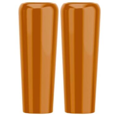 Imagem de Kit 2 Vasos Fibra De Vidro 80cm Florida M Decorativo Vietnamita (Cobre)