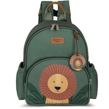 Imagem de Mochila de Passeio MasterBag Leão Verde, Verde, Único