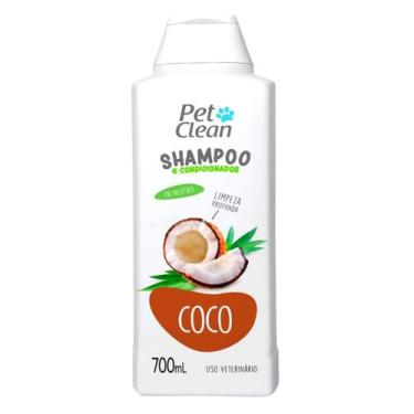 Imagem de Shampoo Condicionador PetClean Ph Neutro 700ml Cachorro Gato - Pet Cle