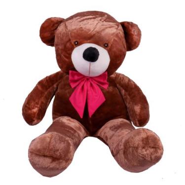 Imagem de Urso Teddy Gigante 1,40M LuckBaby - 226 - ThamyBaby, Mel rosa