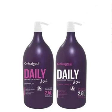 Imagem de Kit Lavatório Daily 2,5L Onixx Brasil Shampoo e Condicionador