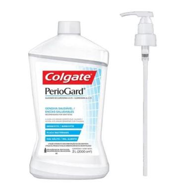 Imagem de Enxaguante Bucal Periogard 2 Litros Colgate Com Bomba