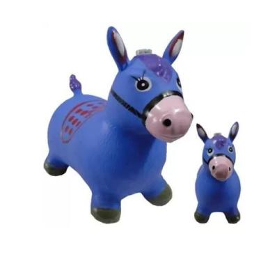 Imagem de Cavalinho Upa Upa Pula Pula Inflavel Vinil C/ Som e luz - Lynx Produçõ