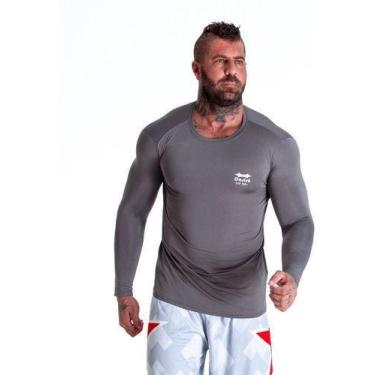 Imagem de Camisa Térmica Segunda Pele Proteção Solar UV +50 Mista Rash Guard - D