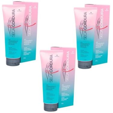 Imagem de GEL SECA GORDURA REDUTOR DE MEDIDAS 240gr DEMAZON KIT 03 UNIDADES