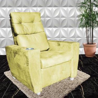 Imagem de  Poltrona Do Papai e Mamae Magazine - Beatriz Decor , AMARELO