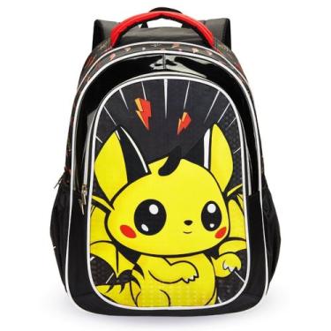Imagem de Mochila Escolar Para Menino Infantil Masculina de Costas Grande - Shao
