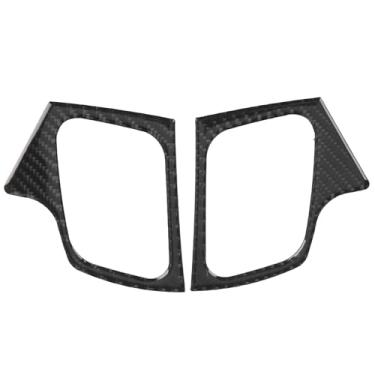 Imagem de Estrutura de Ventilação Lateral do Painel de Fibra de Carbono, Adequada para CR-V 20162019, Design Elegante Com, Ideal para Decoração de Carro, Durável e Leve,