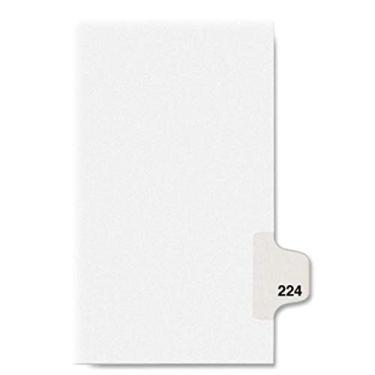 Imagem de Divisórias de exibição legais individuais Avery, aba lateral, 21 x 28 cm, conjunto com 25 unidades., Estilo 224, Branco