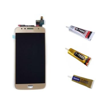 Imagem de Tela Display Lcd Touch Para Moto G5s Plus D + Cola 110ml