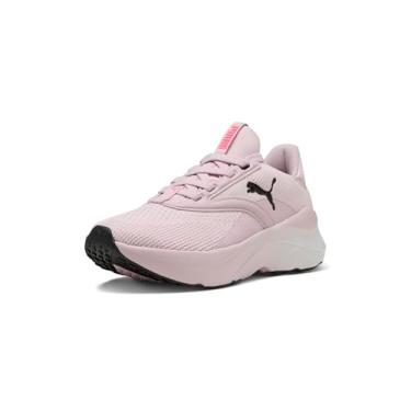Imagem de PUMA Tênis de corrida feminino Softride Mayve, Rosa malva - preto - sol, 41