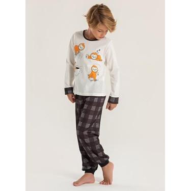 Imagem de Pijama Infantil Menino Longo Preguiça - Molekada, 3