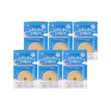 Imagem de Kit 6X: Sopa dos Sonhos com Melatonina Sachê Holysoup 35g