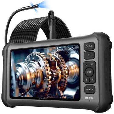 Imagem de Câmera endoscópica DEPSTECH DS700 1080P 7" IPS com luzes 5m