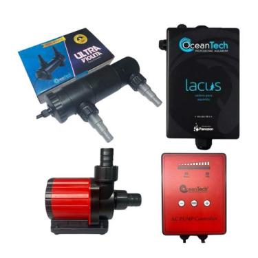 Imagem de Kit Bomba 4000 UV 13w Ozonio Lacus 2000 220V Lago Filtragem - Ocean Te