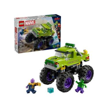 Imagem de LEGO Marvel O Caminhão do Hulk vs Thanos - 76312 229 Peças