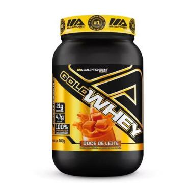 Imagem de Gold Whey 900gr Pote Adaptogen Science, DOCE DE LEITE