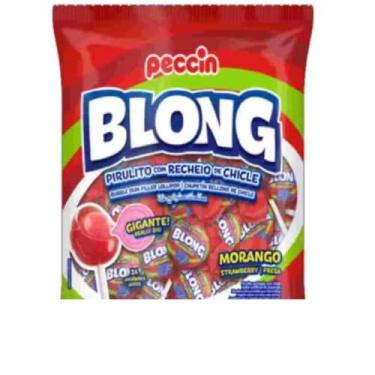 Imagem de Pirulito de chiclete de Morango