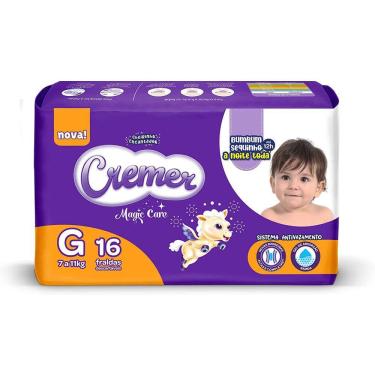 Imagem de Fralda Cremer Jumbinho G Com 16 Un