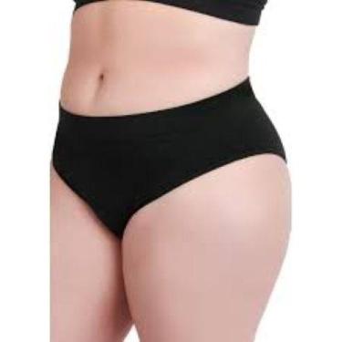Imagem de Calcinha Clássica Lupo Plus Size Xg/xxg Loba 40306 Casapaula, Preto, X