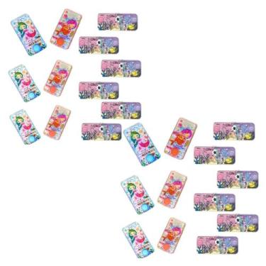 Imagem de kit 24 aquaplay fundo do mar jogo argola Agua Animais Unicornio Infant