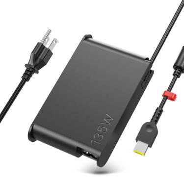 Imagem de NLILITONG Adaptador De Energia Ca 20V 6,75A 135W Para Lenovo Slim Tip 4X20Q88539, Thinkpad X1 Extreme, Ideapad Gaming Laptop L340, 3-15Imh05 3-15Ihu6 3-15Arh05 3-15Ach6 3-15Iah7 3-15Arh7