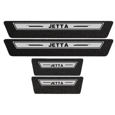 Imagem de Soleira Protetora Porta Premium Prata Jetta 22 23 2024 2025 - Jhow Ade