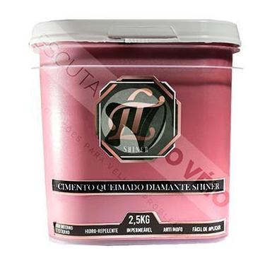 Imagem de Tinta Efeito Cimento Queimado 2,5KG Laís Tenório Lt Shine - LT SHINER