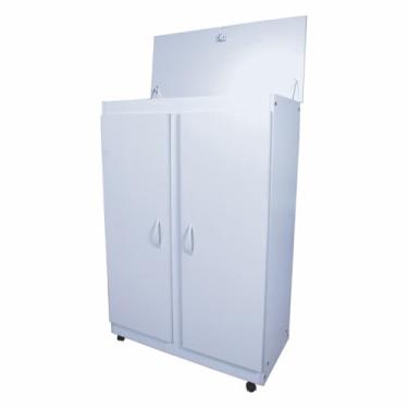 Imagem de Arquivo Móvel Fechado, para 15 Cabides CAB-A3, cor Argila, Trident, MAP-FA3AR